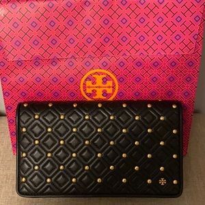 Tory Burch studded clutch
